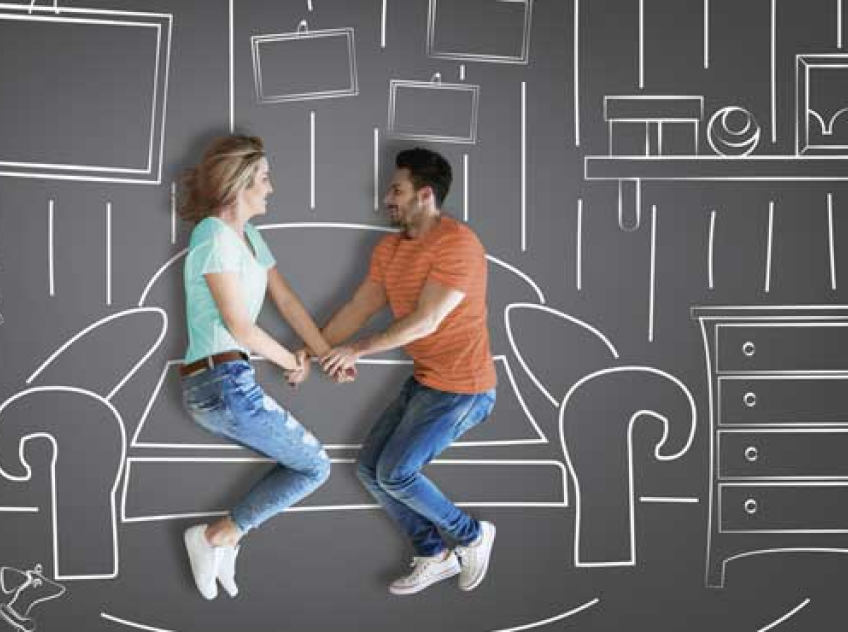 Foto Shutterstock casal deitado